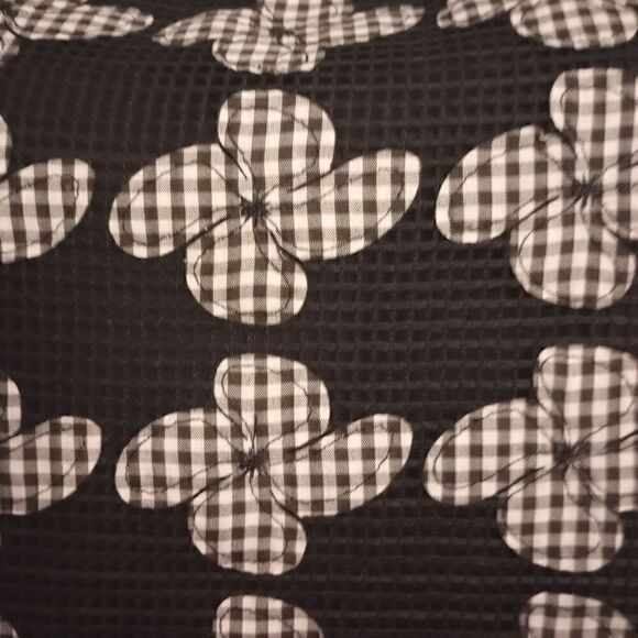 Gabby Skye gingham floral print A line dress - Picture 10 of 12